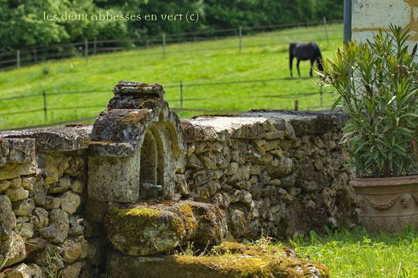 Arrivée à Malignac: la Grande Maison côté jardin