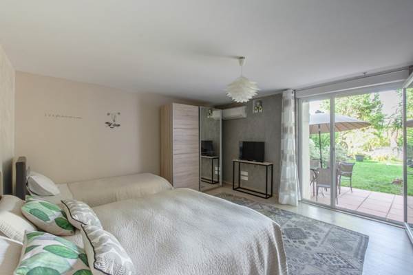 chambre Côté Jardin l'espace