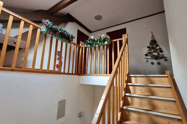 Gîte LA SCHLUCHT - escalier d'accès