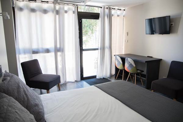 Chambre supérieure avec terrasse du logement 6.