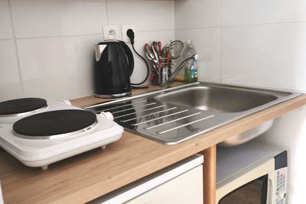 Appart hôtel Bellevue Bayonne kitchenette