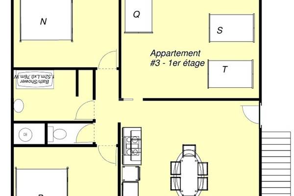 Appartement-Gîte Tournesol