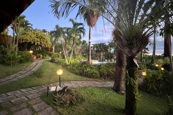Jardin de la reception