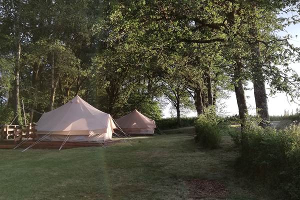 Au coeur - hébergement 2 places - tentes aménagées kabaneko