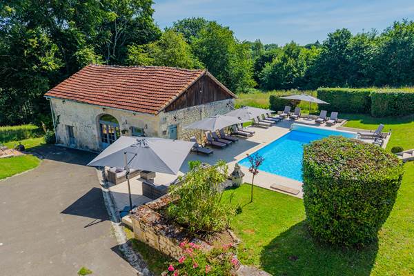 Pool area and games room