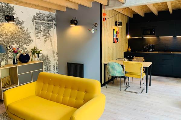 Sérénaé Au fil de l'eau salon cuisine