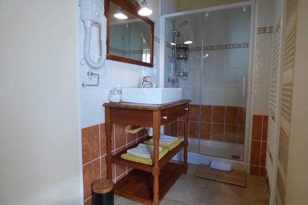 BRITAVIT Chambre Avitus salle d'eau