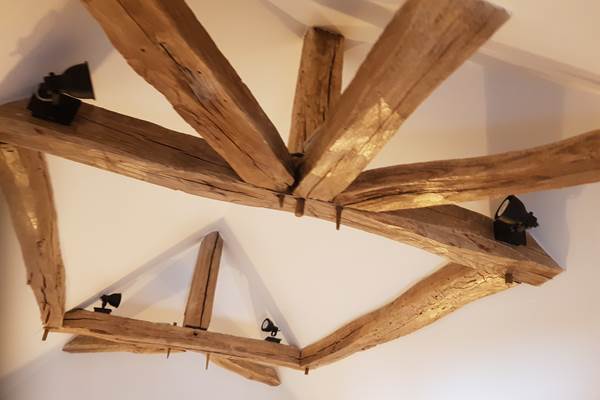 Votre vue lorsque vous êtes allongés sur le lit...