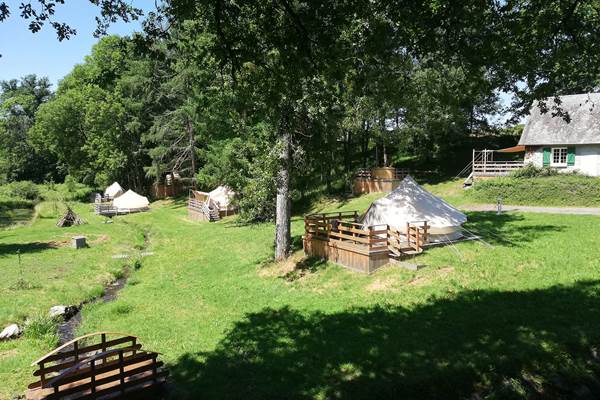camping pas cher en limousin dans le parc des millevaches