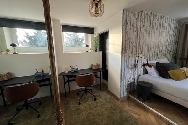 Roz - Chambre avec espace bureau