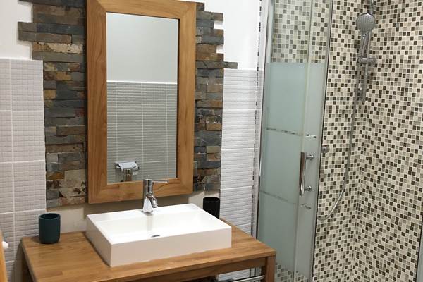 la salle de bain de la maison des Tisserands