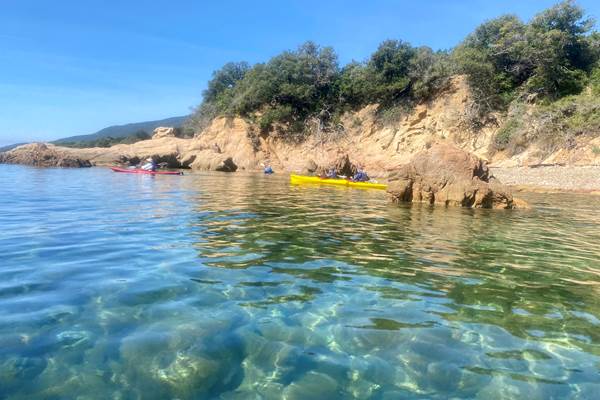 Abbartello kayak Corse randonnée journée plage de Cupabia-photo-news