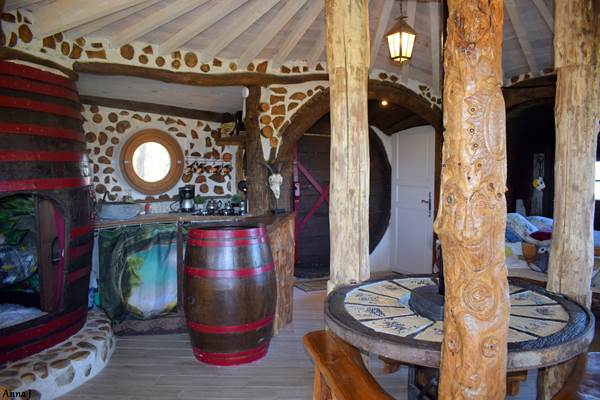 intérieur cabane