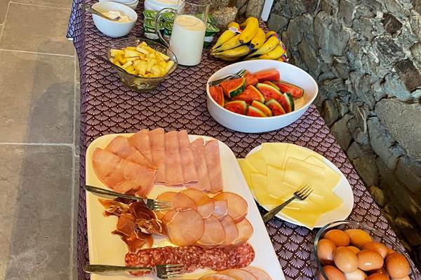 Petit déjeuner : produits locaux