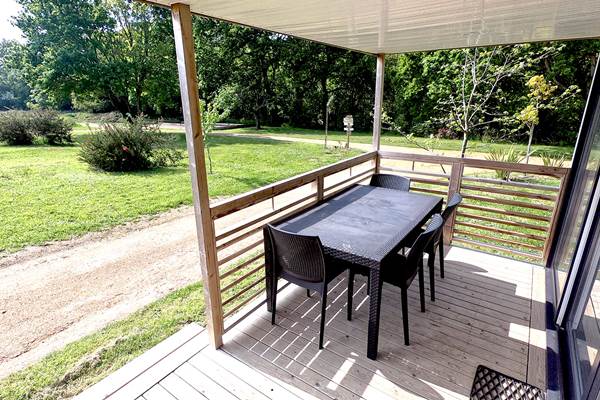 Cottage Samoa - Vue de la terrasse