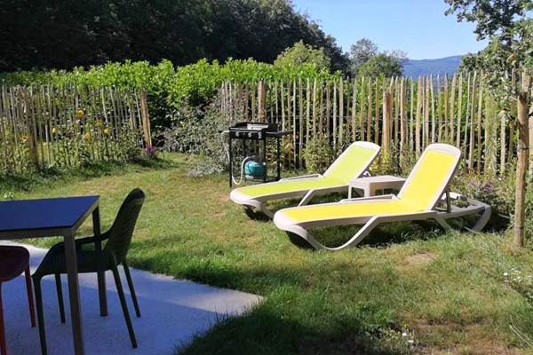 La Terrasse et ses Bain de soleil