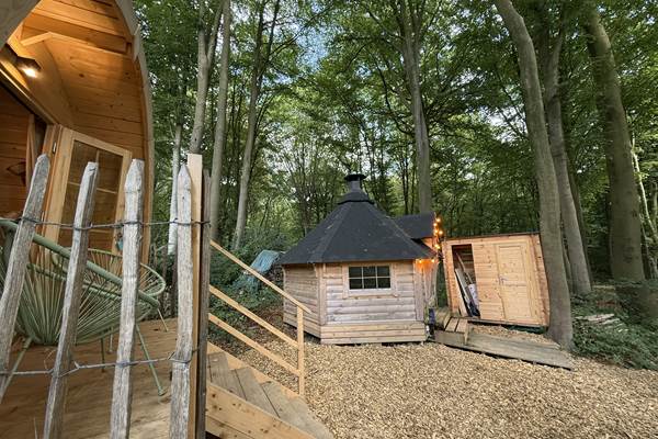 Vue sur les bois
