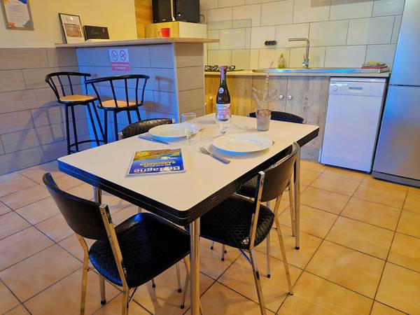 Coin repas convivial et fonctionnel