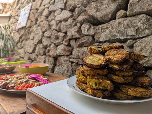 Galettes de légumes maison