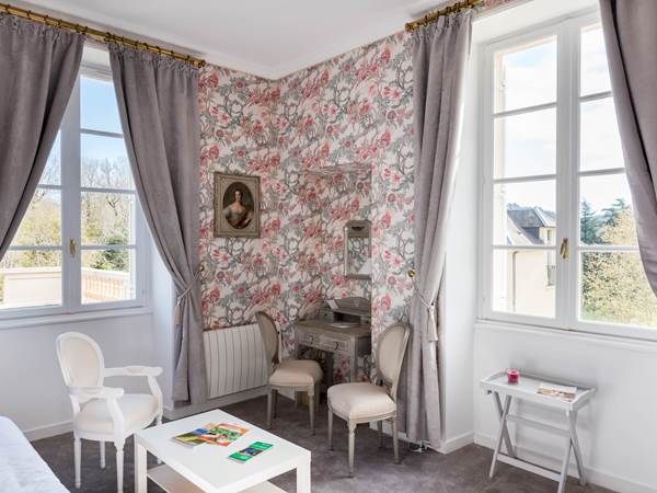 Chambre Pivoine 3 château - 2 à 4 personnes