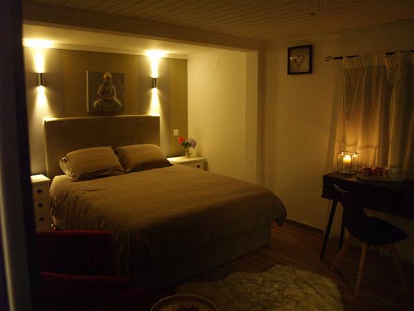 Chambre Bouddha romantique