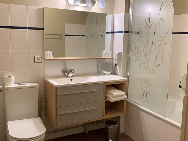 salle de bain de la chambre 9