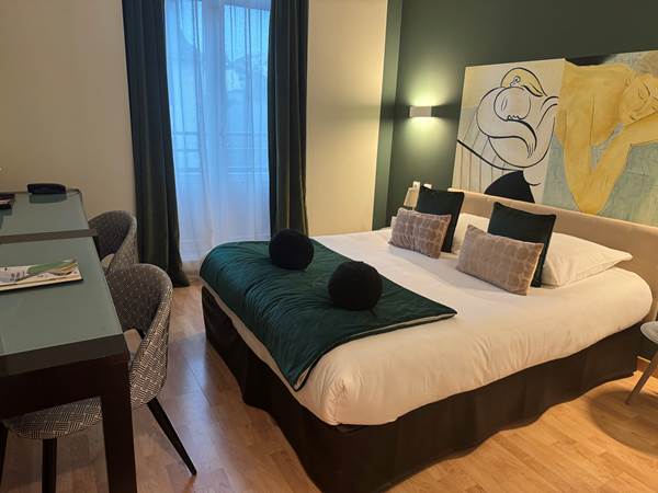 la chambre confort 5 au Vintage Hotel Quimperle