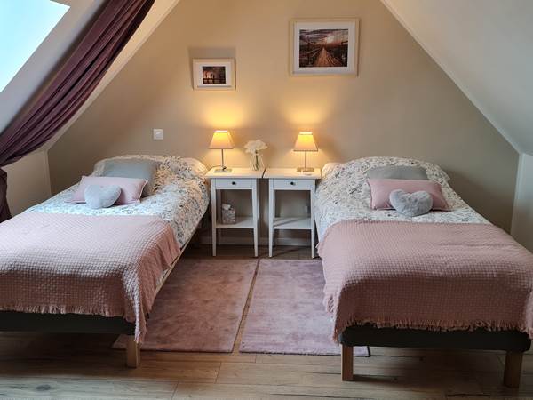 Location maison de vacances dans le Nord avec 4 chambres et 2 salles de bain