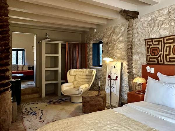 Chambre principale de la Suite Marabout