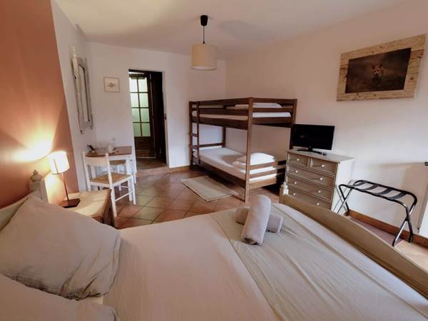 LA FERME DE VAZERAT - La Chambre Renard - La Chambre-presta