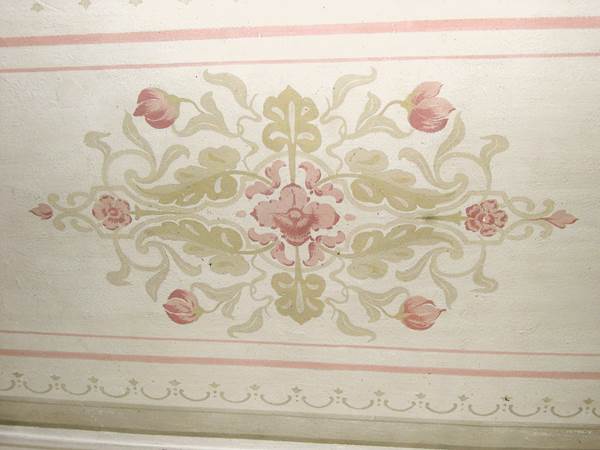 La Tour plafond peint du XIXème siècle