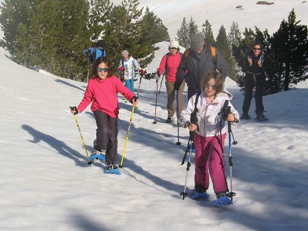 En route vers le lac de Baciver