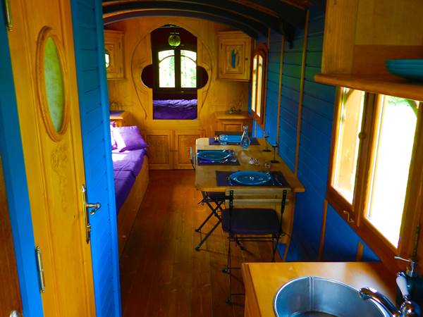 roulotte interieur