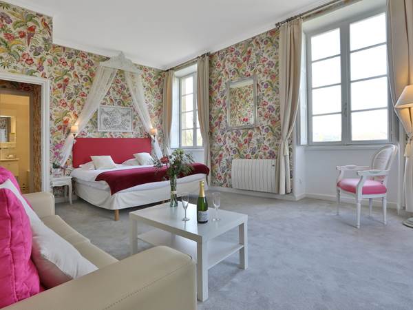 Chambre Perroquets château - chambre des mariés