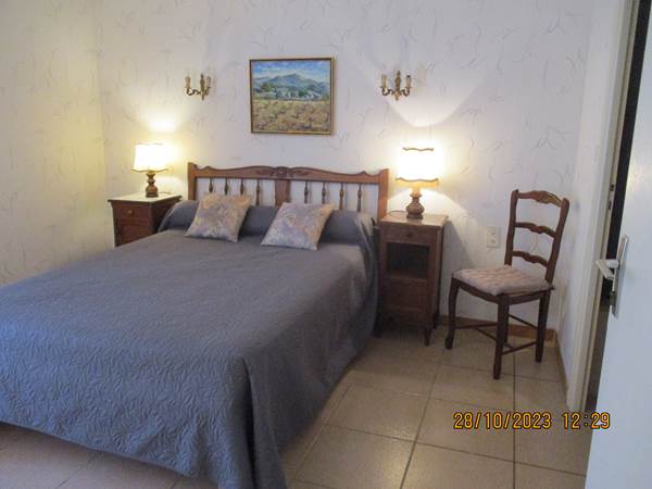 Gîte des Oliviers, Valros - Les Lavandes - chambre lit double 3