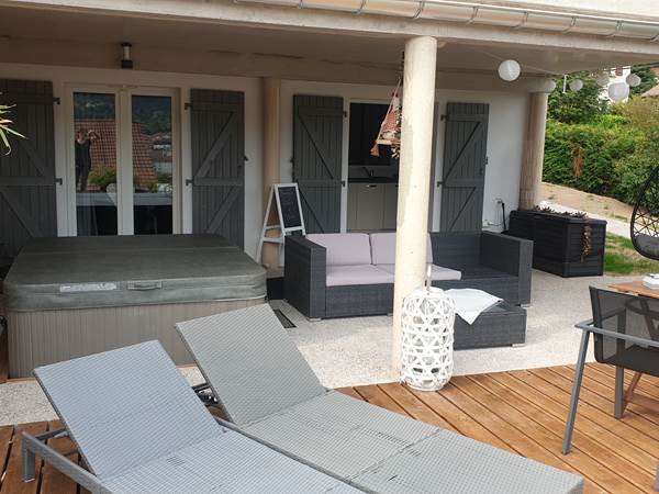 Terrasse chambre Cocoon