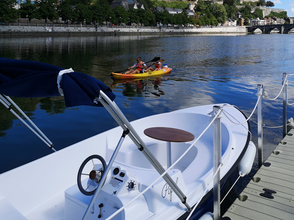 Bateau sans permis - Les Capitaineries de Namur