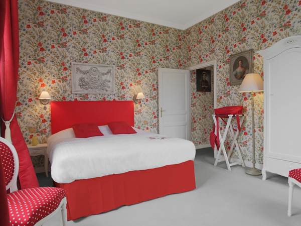 Chambres d'hôtes de charme Coquelicots vue tête de lit