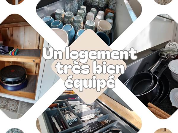 Logement tout équipé pour groupe de  11 personnes à Lille