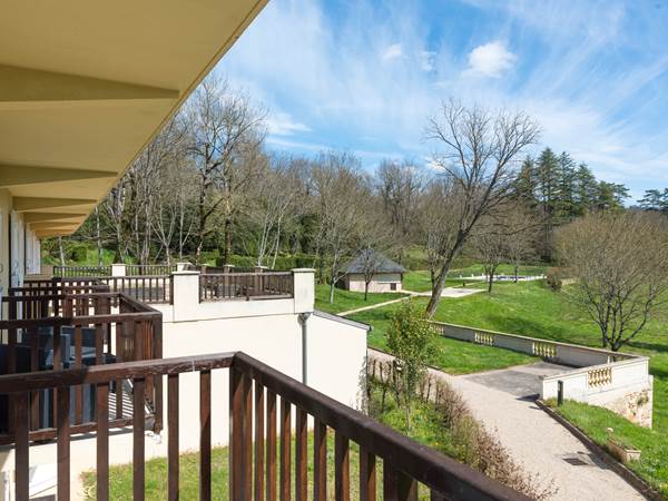 Balcon avec vue parc
