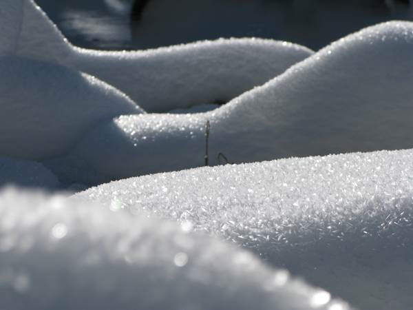 Ondulations neigeuses