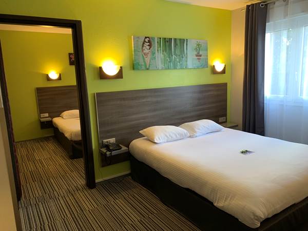 Chambres communicantes 5 personnes
