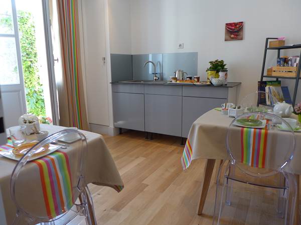 Salle du petit déjeuner