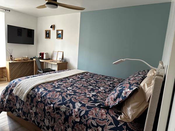 Chambre bleue