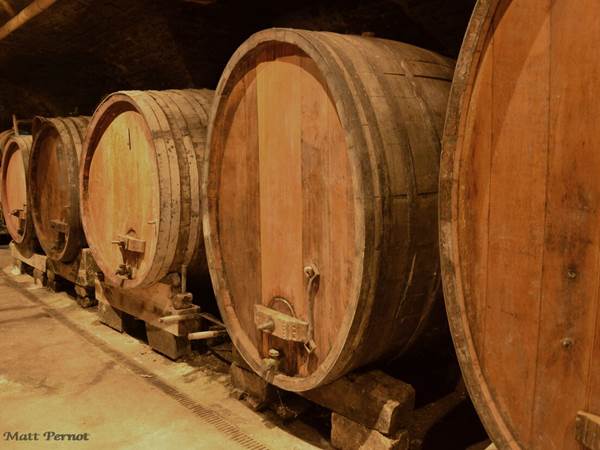 Foudres de tailles variables