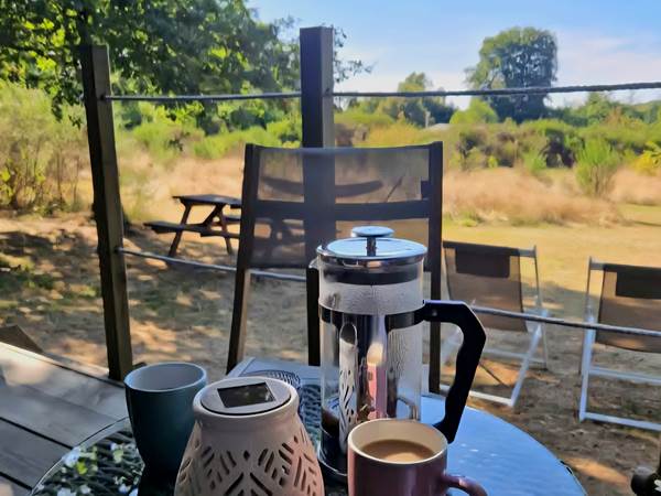 Le Ranch Camping - Safari 2, Terrace