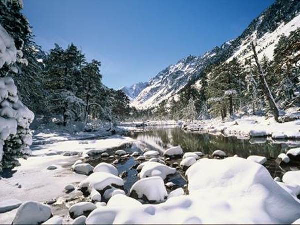 Plateau du Clot sous la neige