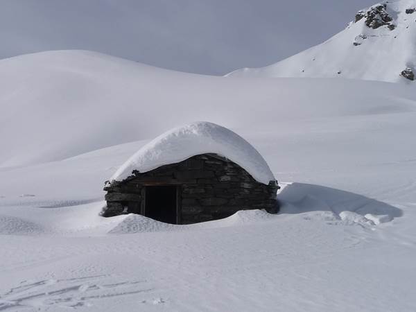 Randonnée à raquettes Les Cabanes d'Aoube