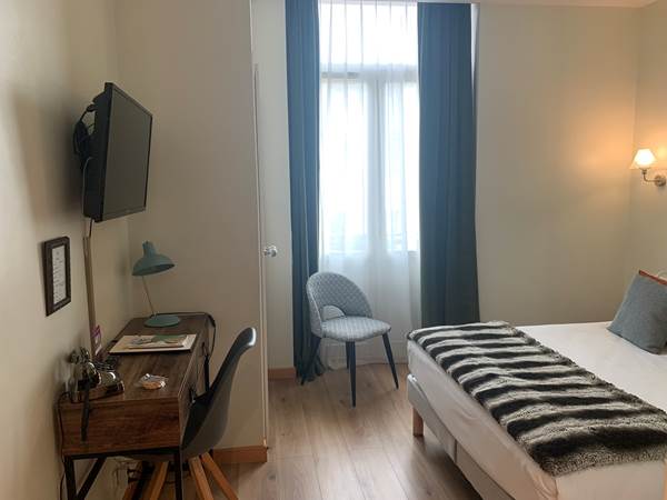 Chambre Confort avec Balcon de l´hôtel le Vintage à Quimperlé