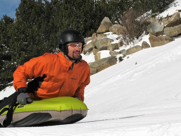 Glisse tranquille sur la grande traversée.